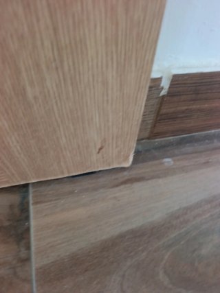 Puerta corredera de madera