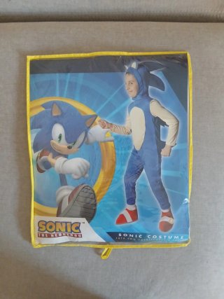 Disfraz Sonic niño talla 5/7 años