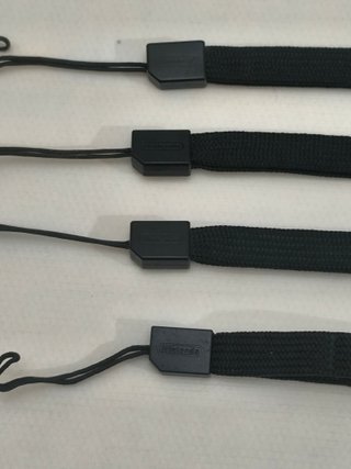 4 Correas Wii Nintendo Negras