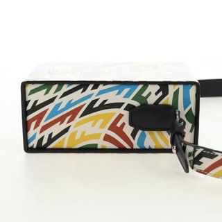FENDI Zucca Canvas Vertigo Shoulder Bag PVC