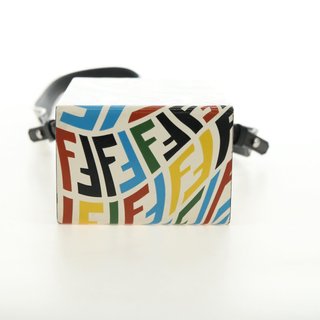 FENDI Zucca Canvas Vertigo Shoulder Bag PVC