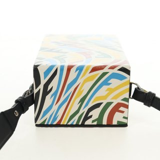 FENDI Zucca Canvas Vertigo Shoulder Bag PVC