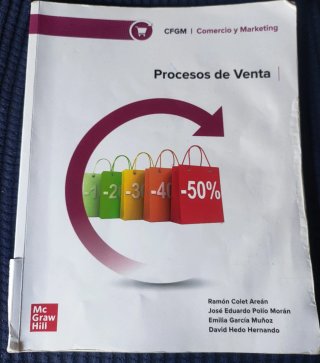 Lote libros Grado Medio Actividades Comerciales.