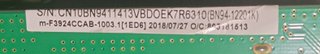 Placa base Samsung Monitor Curvo