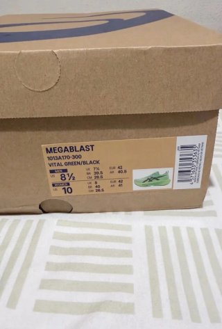 Asics megablast FF Turbo 2 Vital Green /black