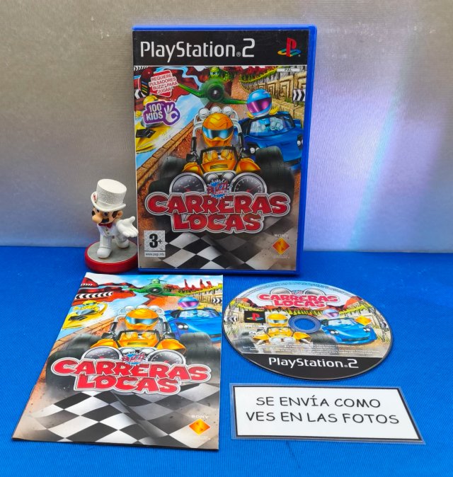 JUEGO PS2 CARRERAS LOCAS BUZZ JUNIOR