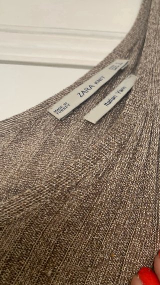 Vestido largo Zara Talla S