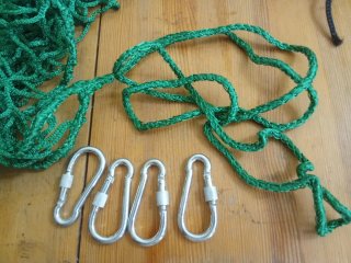 Rete blocca carico 3x2m per rimorchio