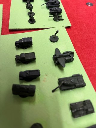 Lotto modellini militari miniatura