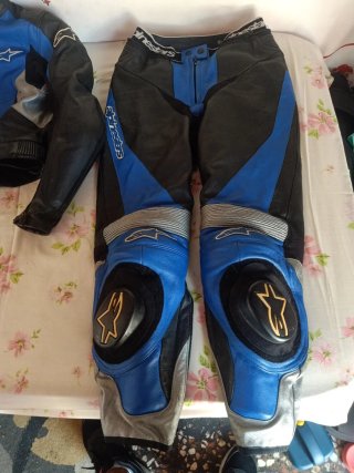 Mono de moto Alpinestars Stella azul talla 42
