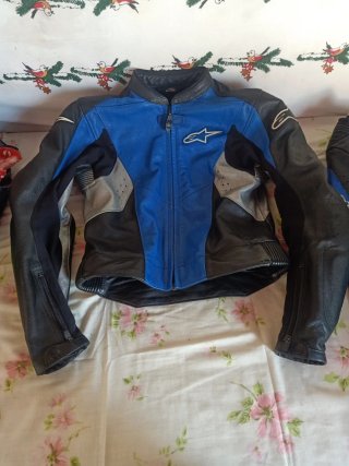 Mono de moto Alpinestars Stella azul talla 42