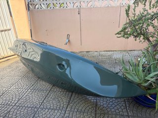 Kayak da pesca verde
