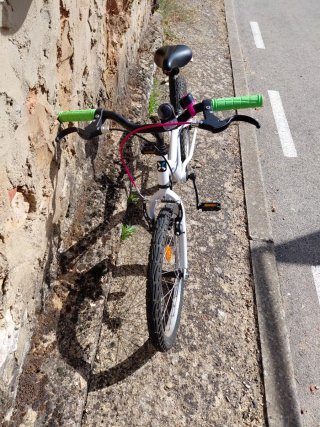 Bicicleta Infantil 20 Blanca