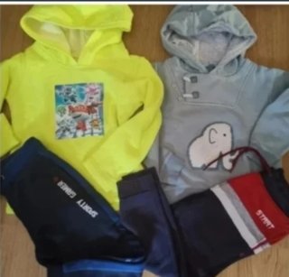 Lote Ropa Niño 12-18-Meses Sudaderas, Camisetas