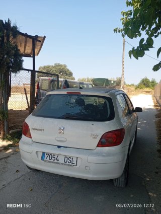 Despiece Peugeot 307 1.6 HDI año 2004