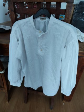 Camisa Zaragüell Talla 34 Blanca