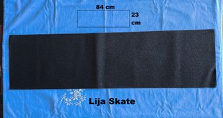Lija Grip Tape negro Skate – Tamaño 84 × 23 cm