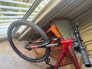 Bicicleta de Montaña Roja