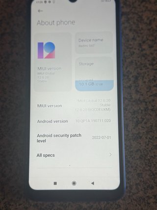 Xiaomi Redmi 9AT Verde 32GB