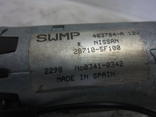 MOTOR LIMPIA TRASERO NISSAN MICRA (K11) 287105F100 1342328