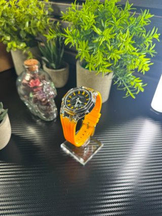 Reloj G-Shock Transparente Amarillo