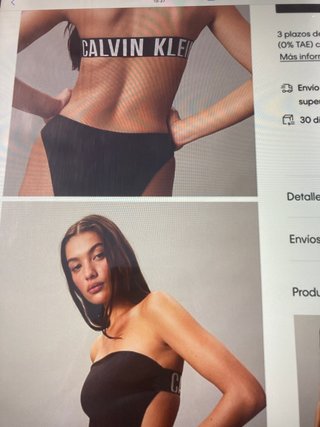 Bañador Calvin Klein negro L sin estrenar