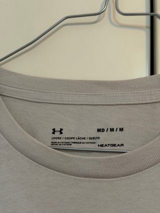 T-shirt Under Armour M Grigio
