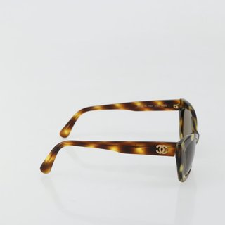 CHANEL Sunglasses plastic Brown CC Auth 181241 -