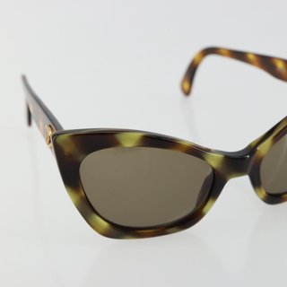 CHANEL Sunglasses plastic Brown CC Auth 181241 -