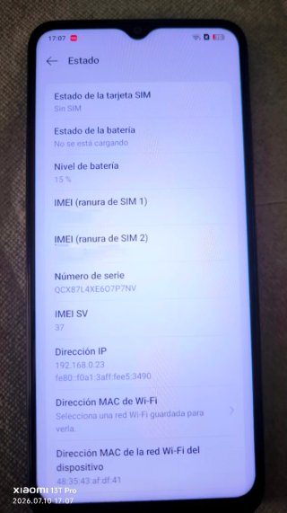 OPPO A38 128GB Negro - Como Nuevo