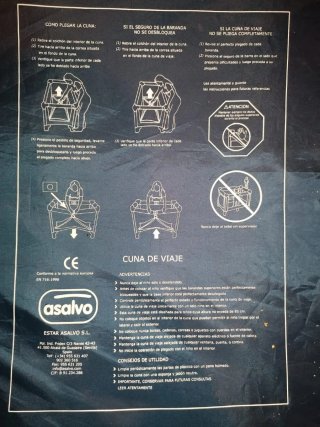 Cuna de viaje para bebé