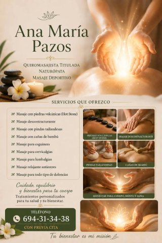 Quiromasajista titulada