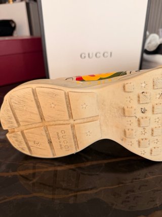 Zapatillas Gucci Talla 43 Beige Multicolor