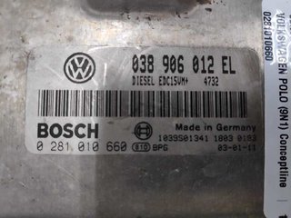 CENTRALITA MOTOR UCE VOLKSWAGEN POLO IV (9N1) 0281010660 449442