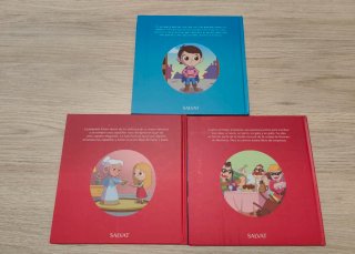 Audiocuentos clásicos de Salvat (25€/pack de 12)