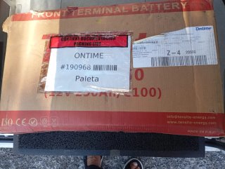 Batería auxiliar  para caravana
