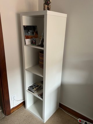 Estantería Kallax 4 huecos blanca