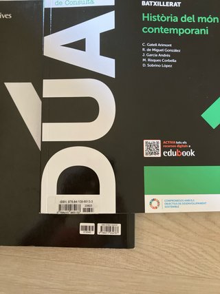 Dual 1. Història del món contemporani. Llibre c...