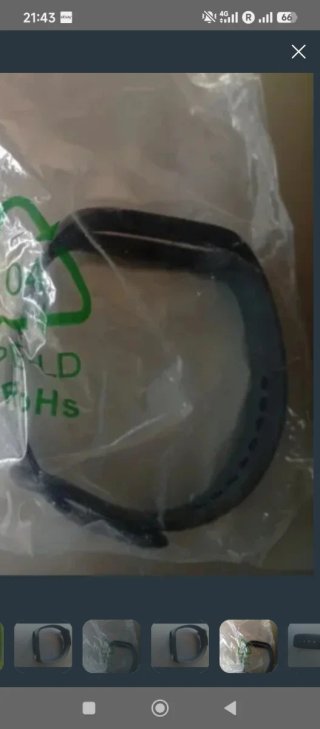 Correa Xiaomi Mi Band Negra