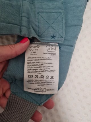 Mochila portabebés ergonómica