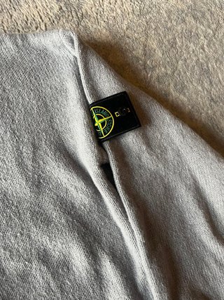 Jersey Stone Island Lana Gris Talla M