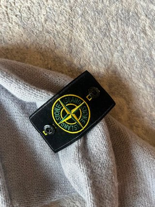 Jersey Stone Island Lana Gris Talla M