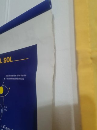 Lámina Escolar Doble Cara Sistema Solar
