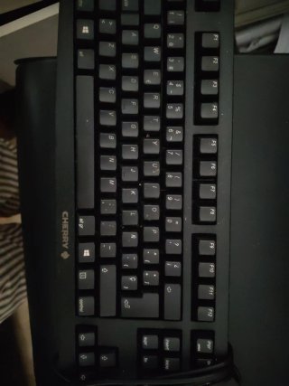 Teclado Cherry Negro