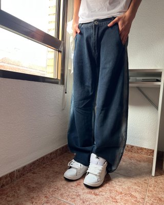 Jeans Ultra Baggy Y2k Blue - Size 40