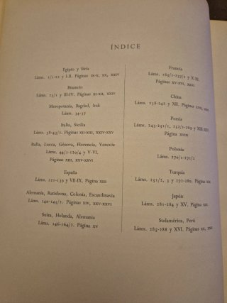 Historia del tejido. 1958