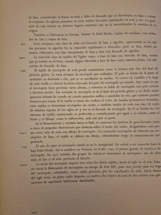 Historia del tejido. 1958