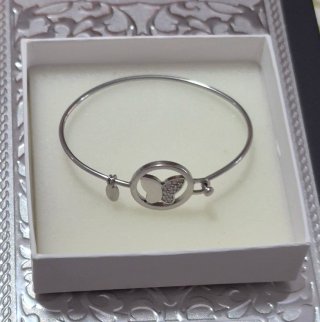 Pulsera Lotus Mariposa Circonitas