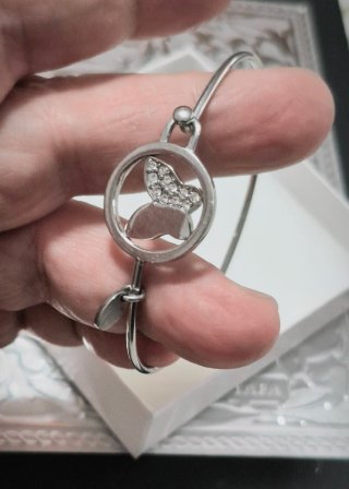 Pulsera Lotus Mariposa Circonitas