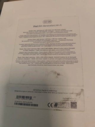 iPad 6ª Gen 32GB Reacondicionado Plata